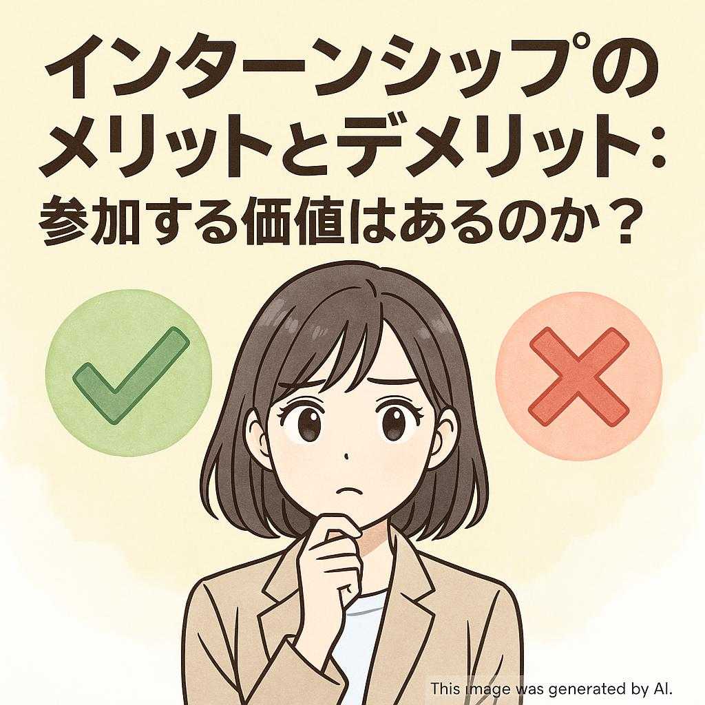 インターンシップのメリットとデメリット:参加する価値はあるのか?