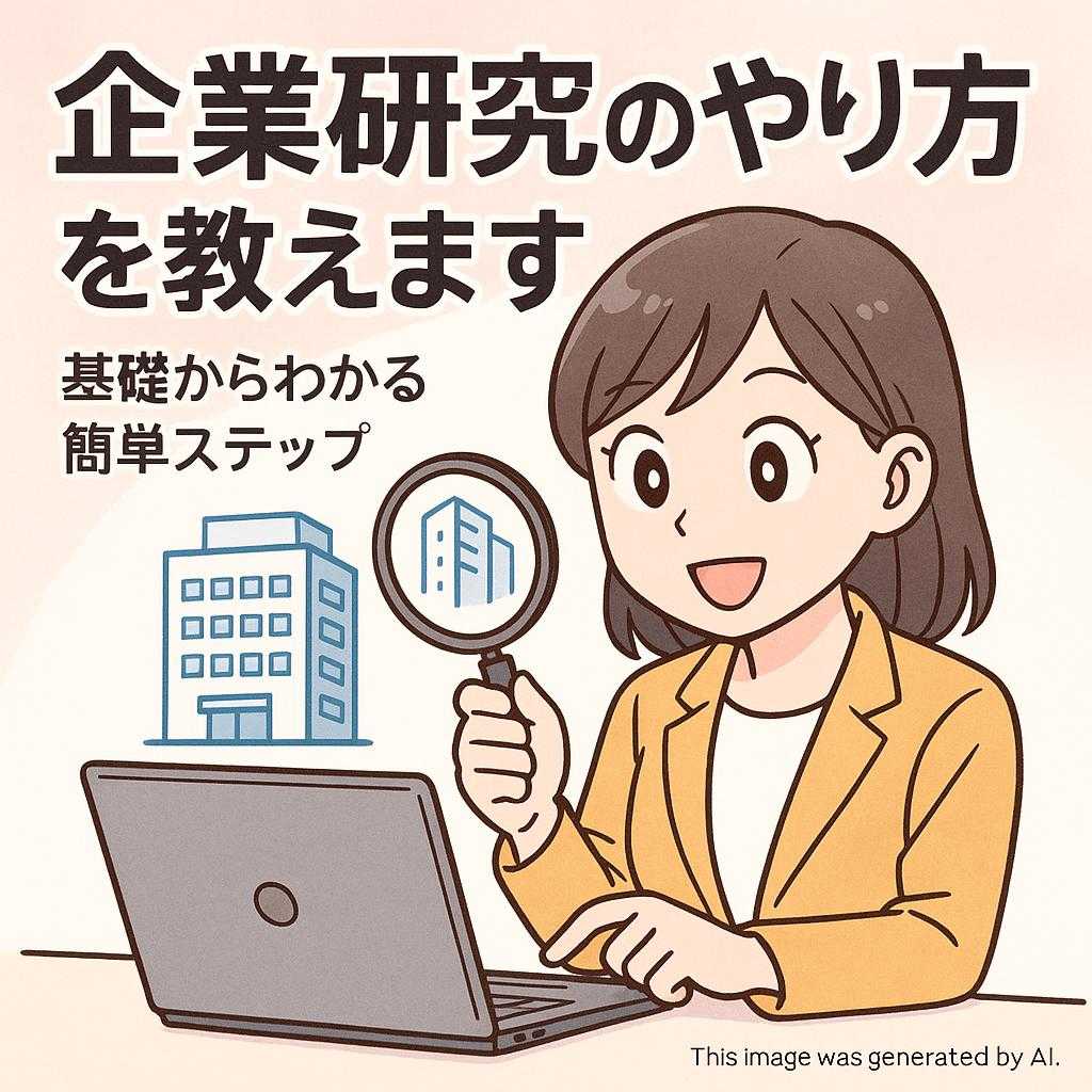 企業研究のやり方を教えます: 基礎からわかる簡単ステップ