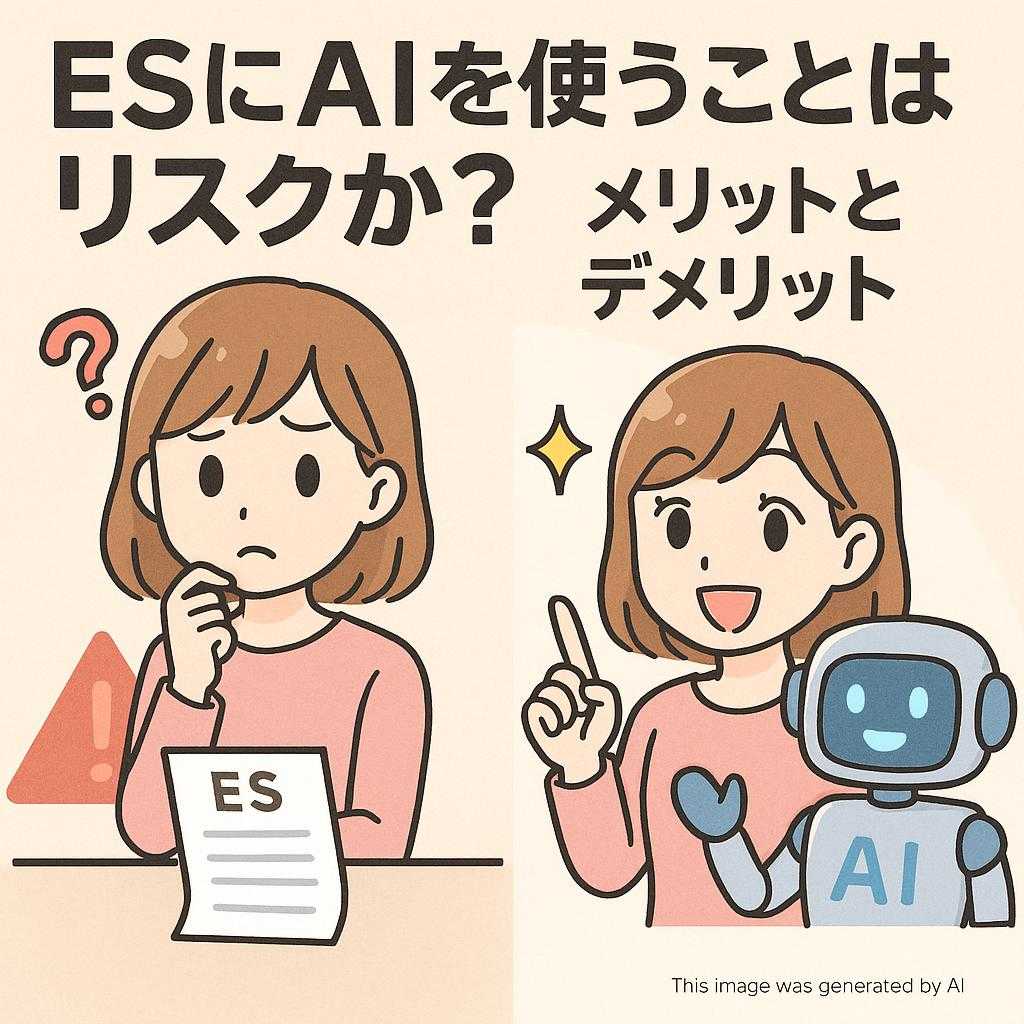 ESにAIを使うことはリスクか？メリットとデメリット