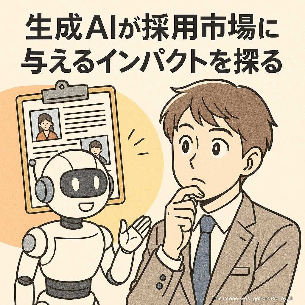 生成AIが採用市場に与えるインパクトを探る