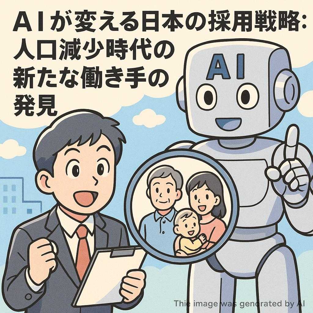 AIが変える日本の採用戦略:人口減少時代の新たな働き手の発見