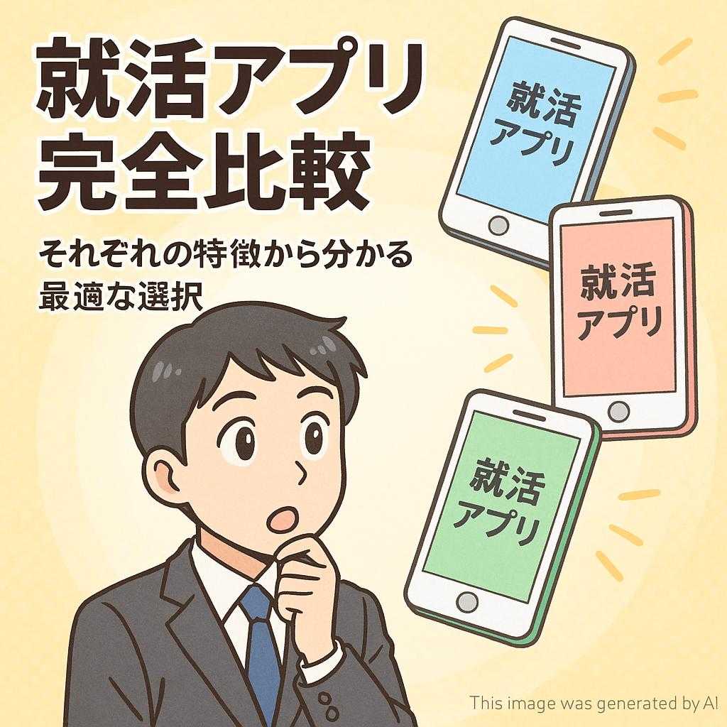 就活アプリ完全比較：それぞれの特徴から分かる最適な選択