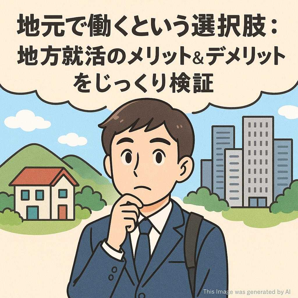 地元で働くという選択肢：地方就活のメリット＆デメリットをじっくり検証