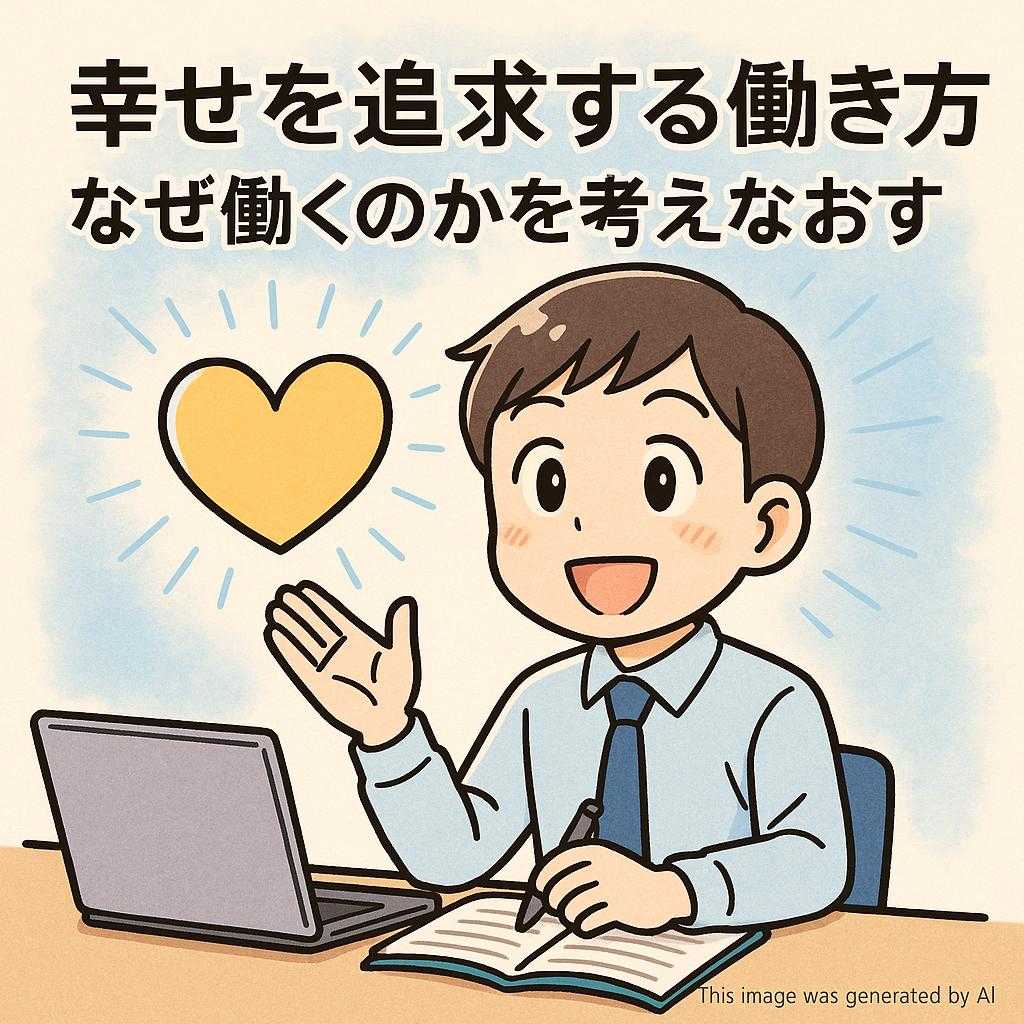 幸せを追求する働き方:なぜ働くのかを考えなおす