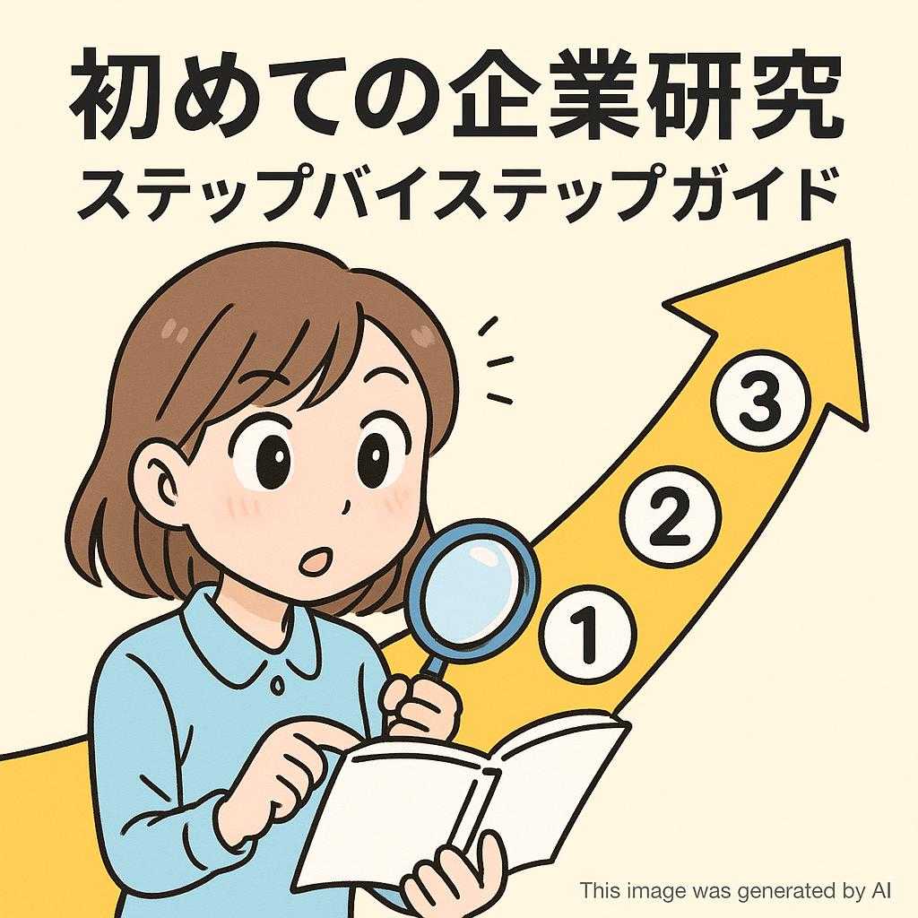 初めての企業研究: ステップバイステップガイド
