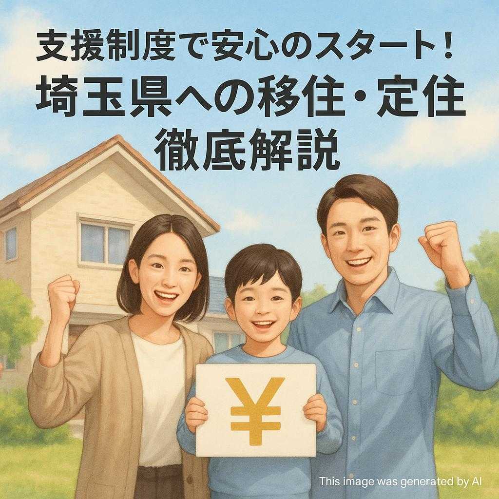支援制度で安心のスタート！埼玉県への移住・定住徹底解説