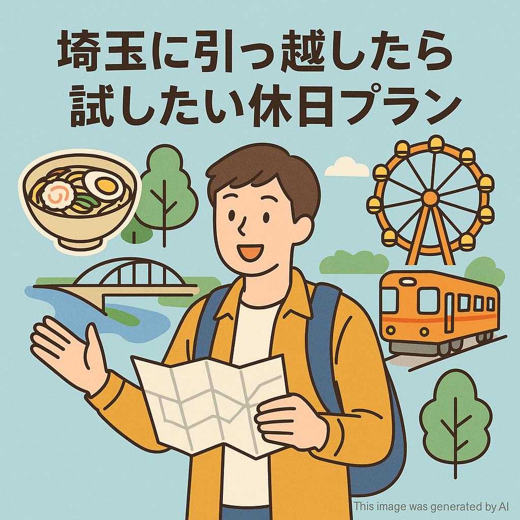 埼玉に引っ越したら試したい休日プラン