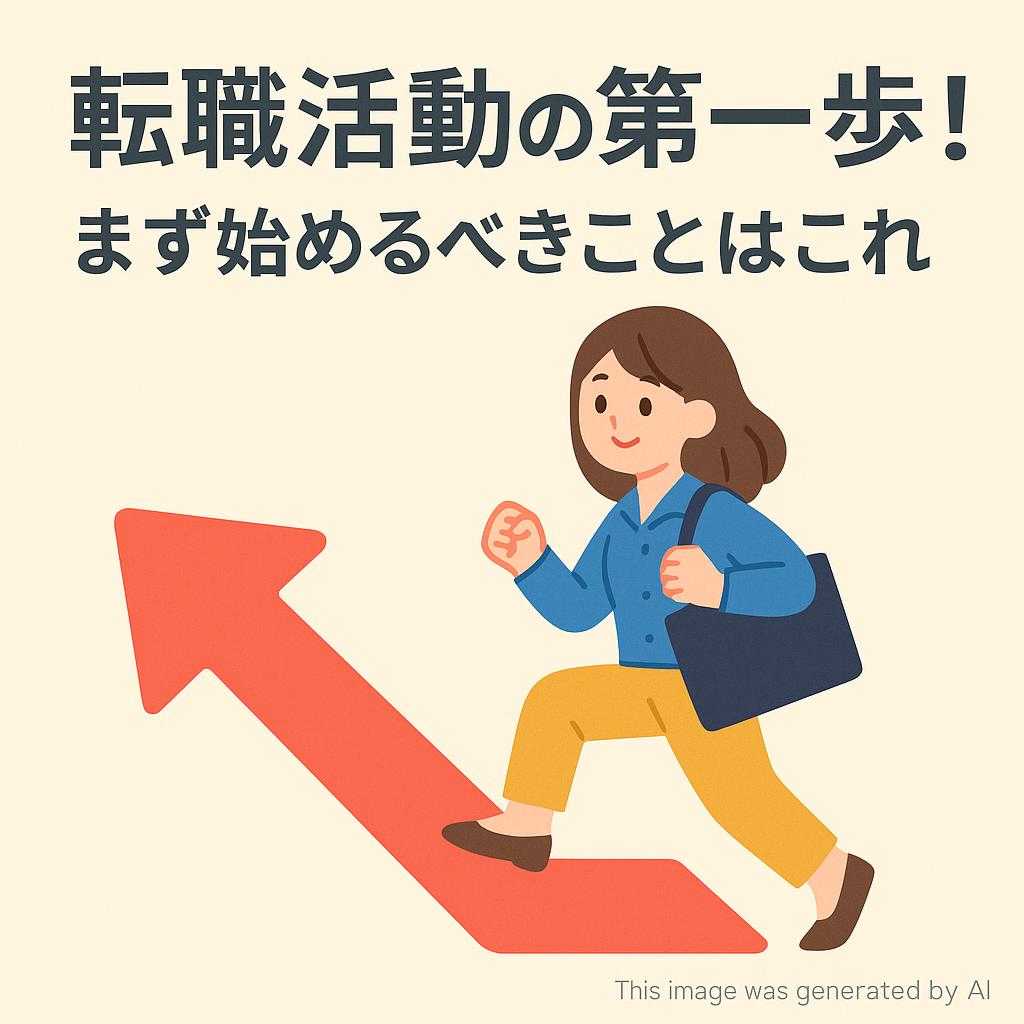 転職活動の第一歩！まず始めるべきことはこれ
