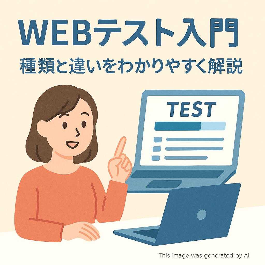 WEBテスト入門・種類と違いをわかりやすく解説
