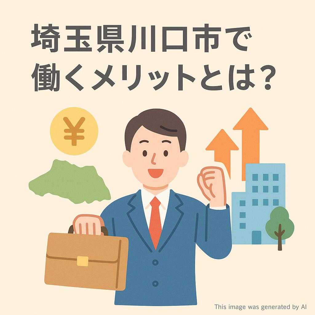 埼玉県川口市で働くメリットとは？
